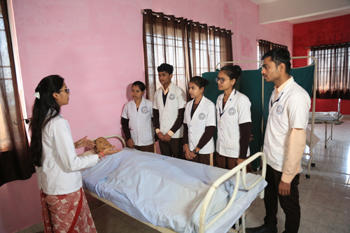 Aadarsh Nursing Class Infrastructure